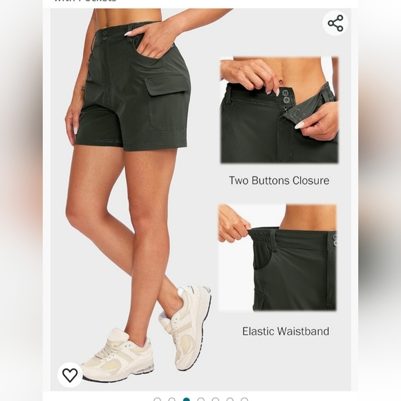 FINAL PRICE DROP Pudolla women's shorts XL new with tags. - Picture 6 of 8